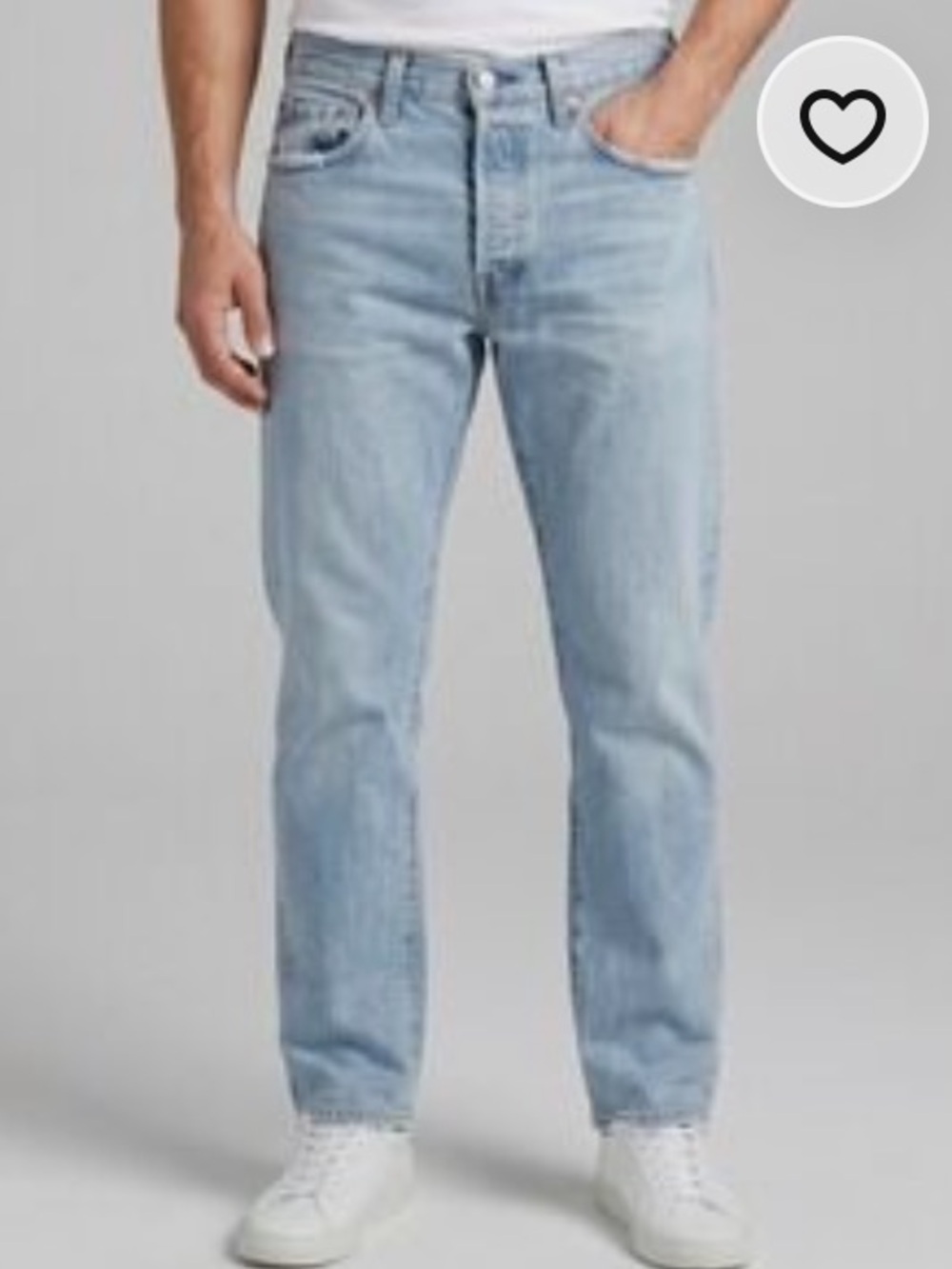 Levi’s | 501 Button Fly Lightwash Jeans 27x30